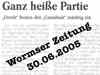 Wormser Zeitung 30.06.2005